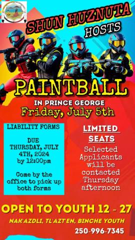 Shun Huznuta hosts Paintball in Prince George